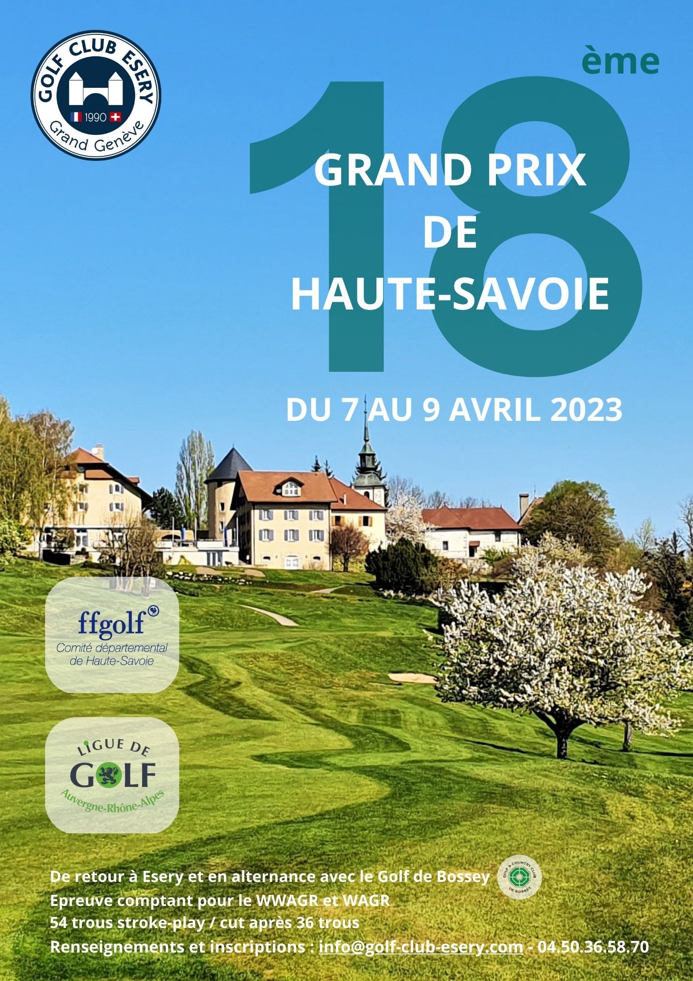 AFFICHE GRAND PRIX DE HAUTE-SAVOIE 2023